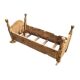 Vintage wooden cradle