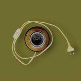 Lamp base West Germany in Fat Lava ceramic – model 576-20