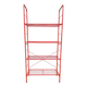 Modular lacquered metal shelf 1980
