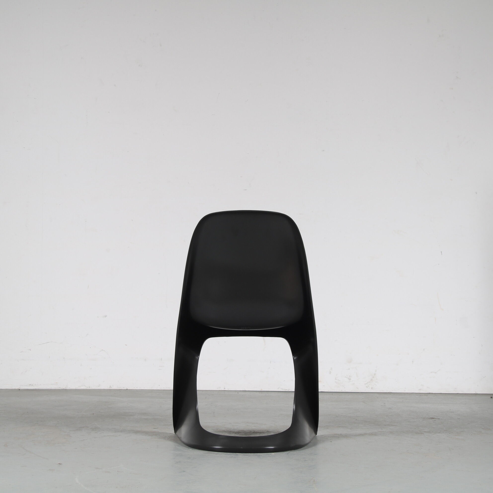 Black “Casalino” chair from the 2000s by Alexander Begge for Casala, Germany – Large Stock!