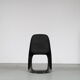 Chaise noire « Casalino » des années 2000 par Alexander Begge pour Casala, Allemagne – Large Stock!