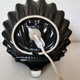 shell lamp, ceramic from the 80s