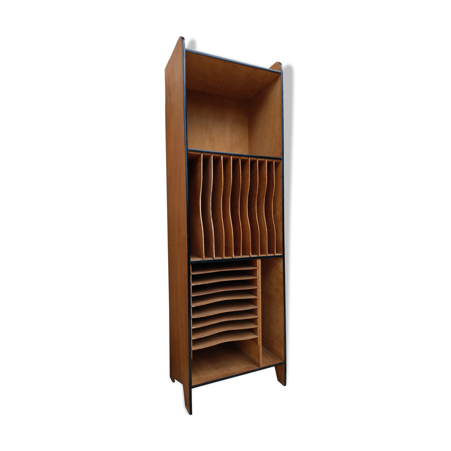 Shelf vinyl records