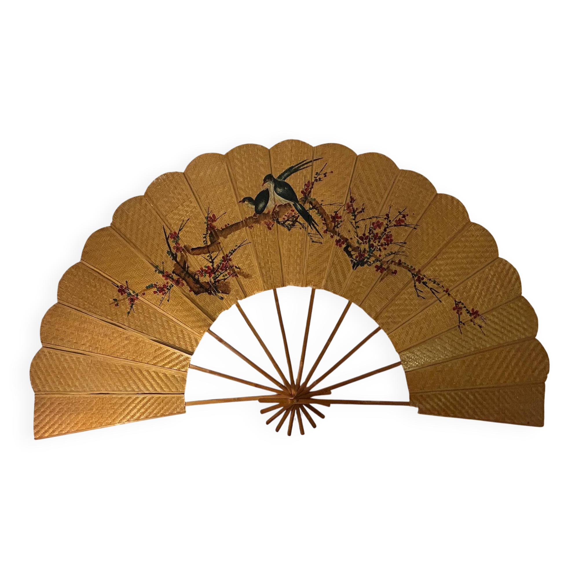 large decorative wall fan