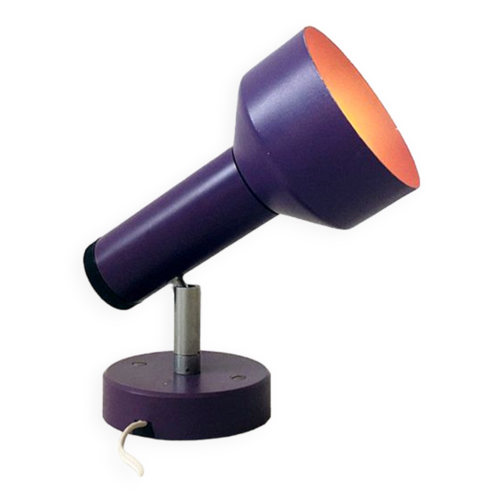 Ancien Projecteur/spot Métallique – Style Industriel – Ampoule E27 – 70W