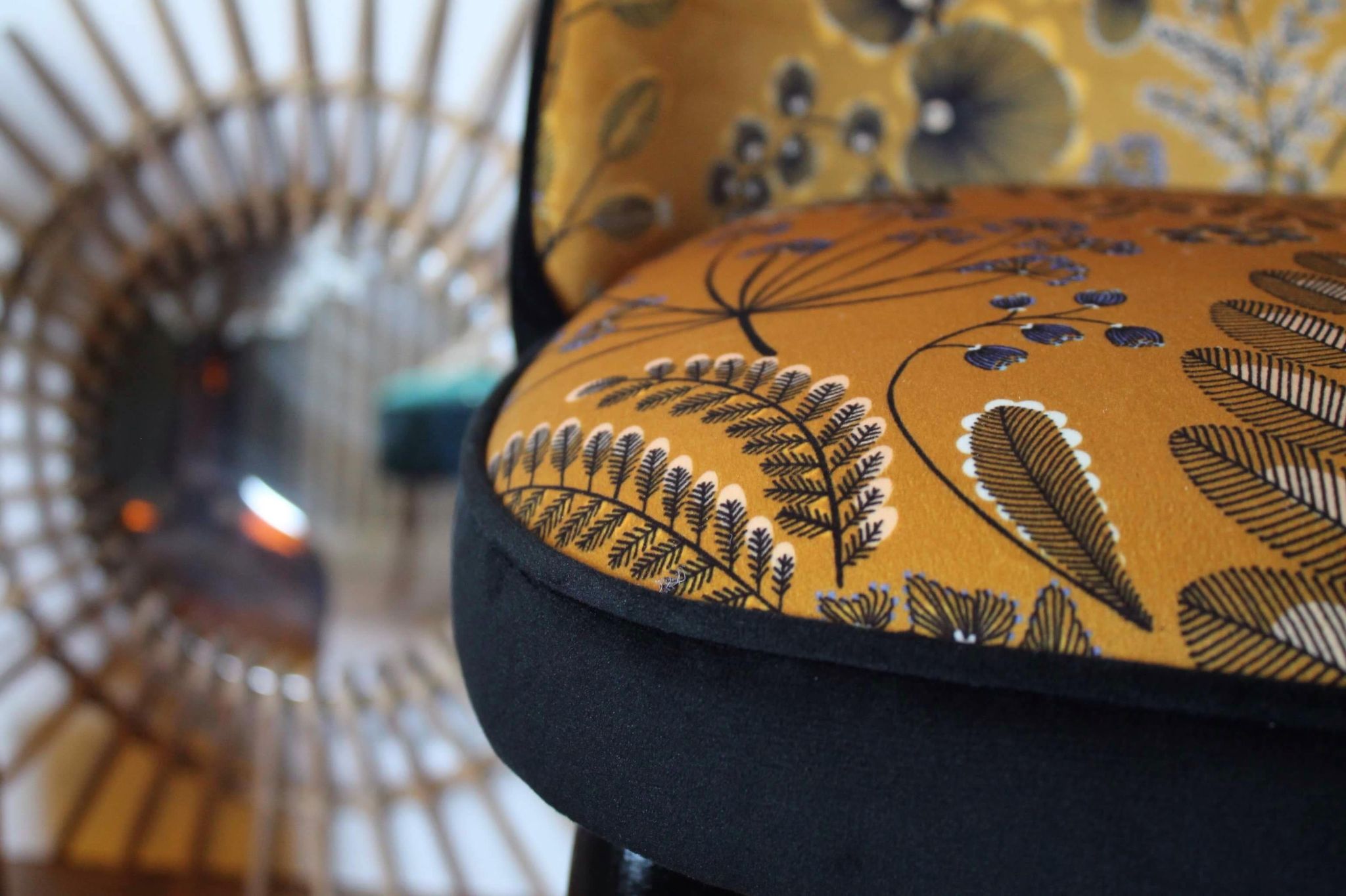 Chaise Cocktail restaurée année 60
