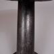 Solid wood sculptural side table, original contemporary design, logniture