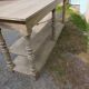 Table de drapier en bois style antique