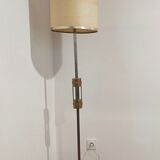 Floor lamp in chrome and brass metal 1970