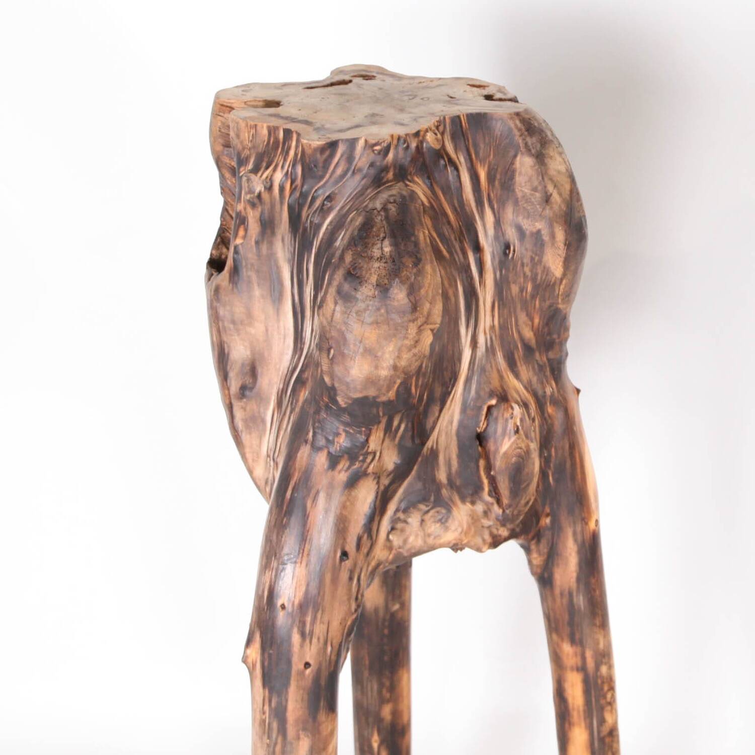 Pair of wooden side tables