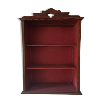 Wall-mounted bookcase shelf
