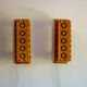 Mid-century modern pine wall sconces from Vemdalia, Sweden, 1975, set of 2