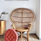 Emmanuelle rattan armchair
