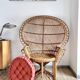 Fauteuil Emmanuelle en rotin
