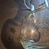 Vintage engraved vase