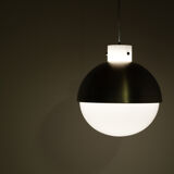 Suspension Limburg 1970's Murano glass and aluminum