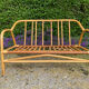 Salon vintage canapé et 2 fauteuils en rotin