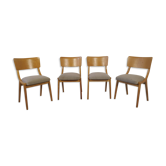 4 Scandinavian chairs 50/60s