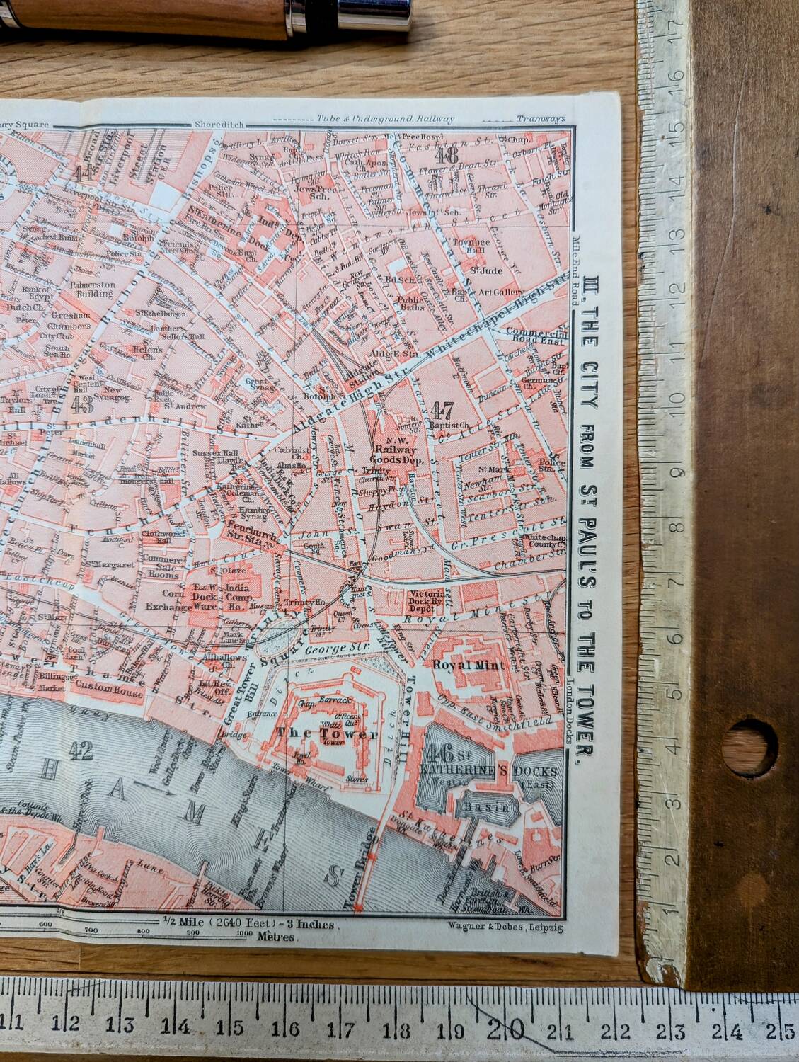 Printed in 1913, London The City.