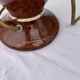 Vintage brown and gold table lamp
