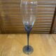 Set of 5 Champagne Flutes BORMIOLI ROCCO Moulded Glass + Vintage Blue Stem