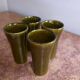 Vallauris model Vallauris orange cups Claude Paci set of 4