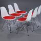 Chaises de Charles & Ray Eames pour Vitra