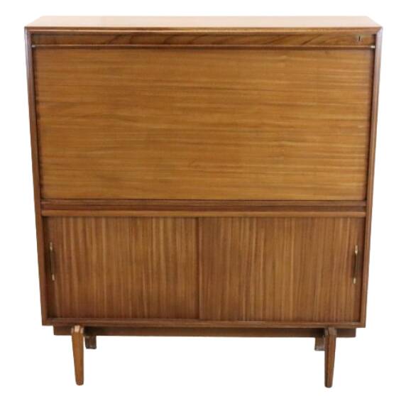 Beaver & Tapley Ltd secretaire 'Elvington' - vintage teak