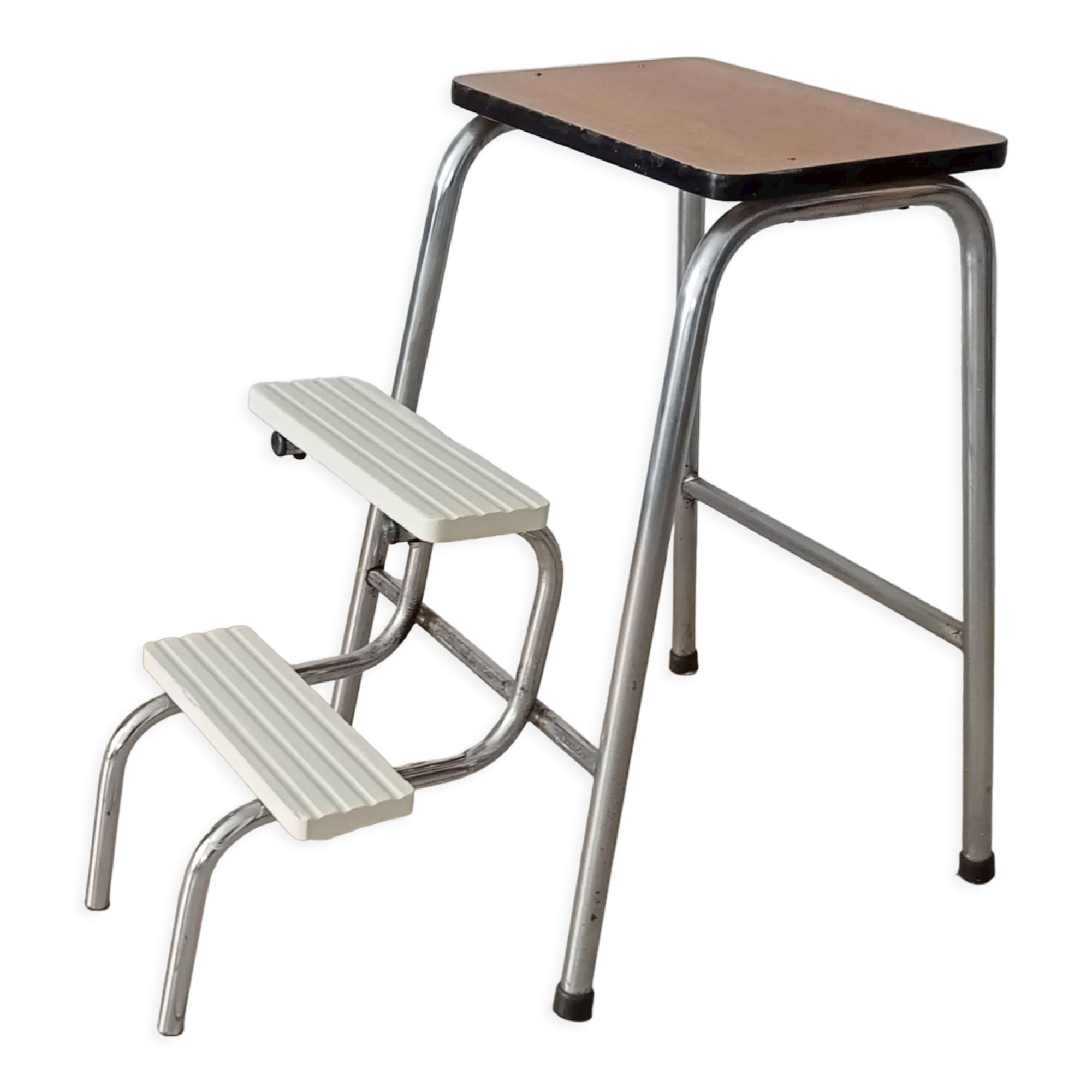 Vintage folding stepladder 60s