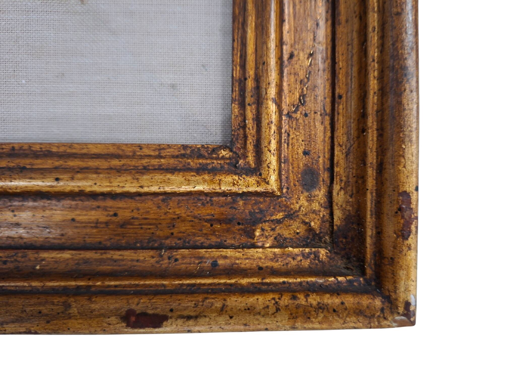 Dipinto "Rose Rosse" – Firmato WALTER – Elegante Cornice Dorata