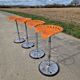 Set of 4 bar stools by Etienne Fermigier for MIRIMA