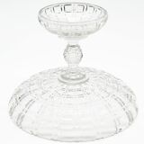 Vintage glass compotier