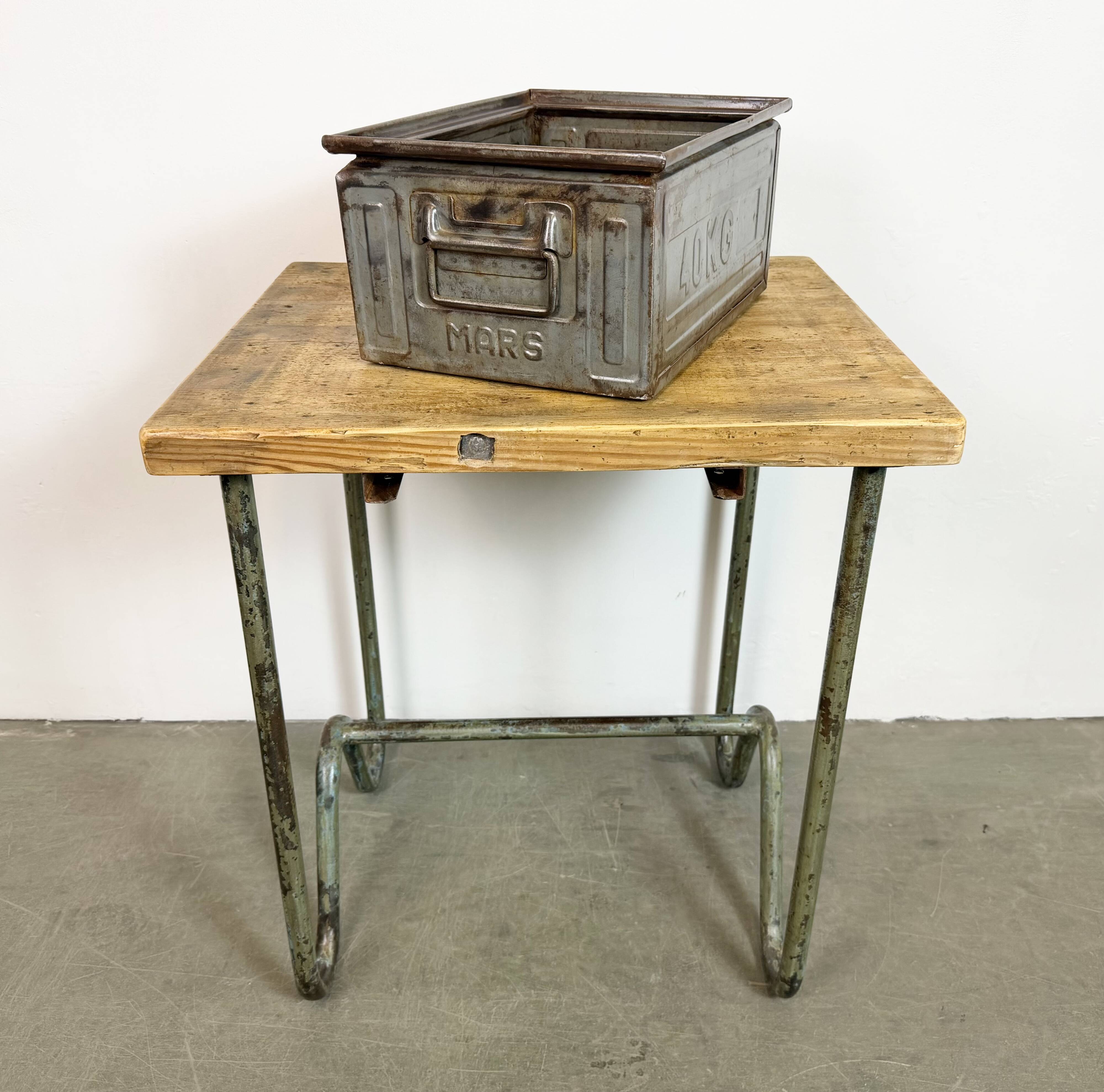 Vintage Industrial Worktable, 1960s