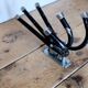 1940s/50s Articulated metal wall hanger