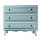 Commode Art déco bleu/vert grisé