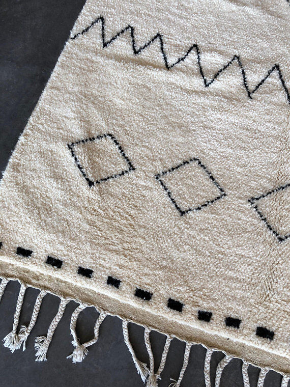 Tapis marocain beni ouarain 280x180 cm
