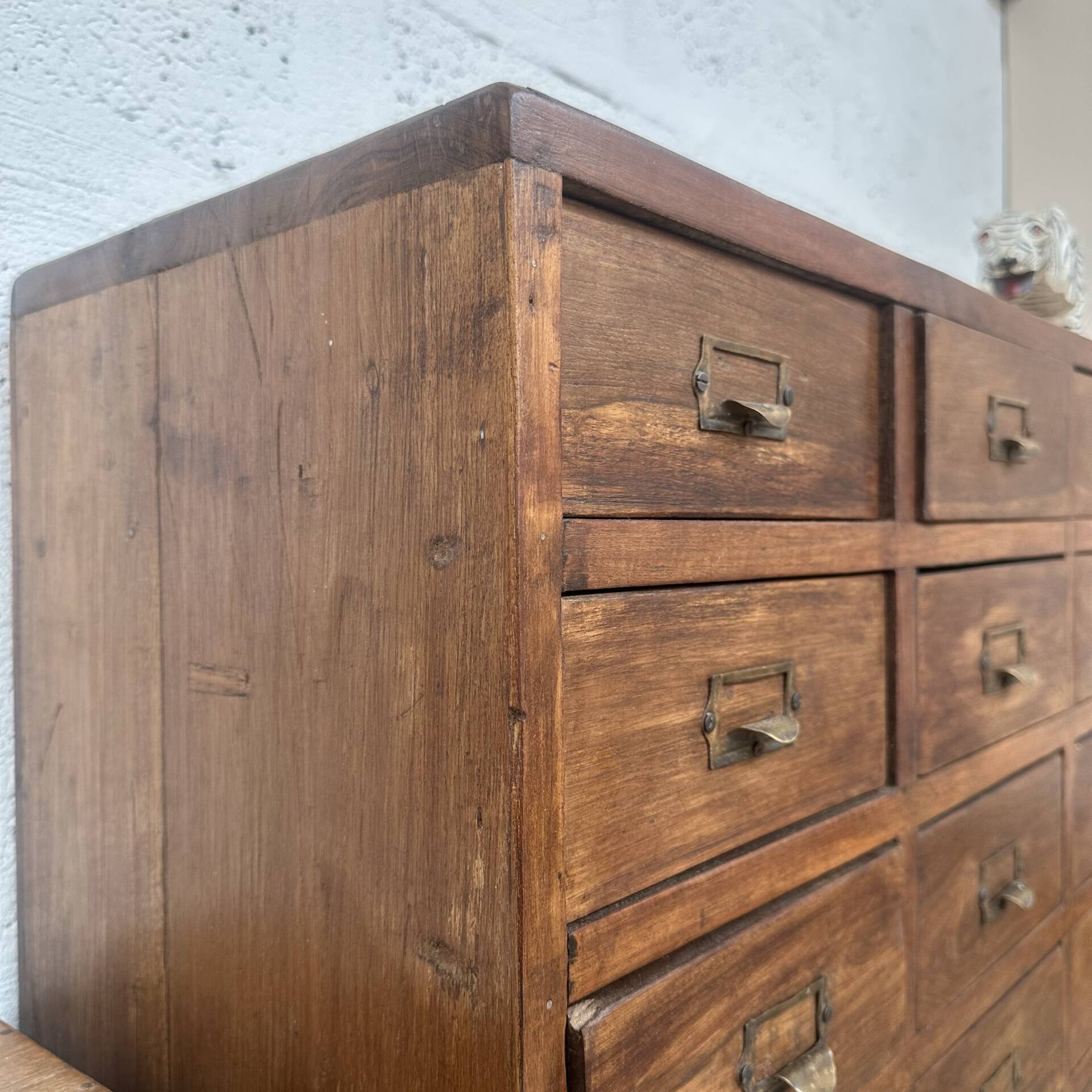 Antique pharmacy/workshop furniture