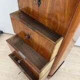 Biedermeier Five-Drawer Chiffonier in Cherry Veneer, South Germany, 1830s