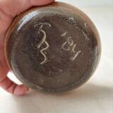 Japandi vase designed by Freek Berends, 1970s ceramic.