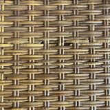Vintage rattan shelf, console