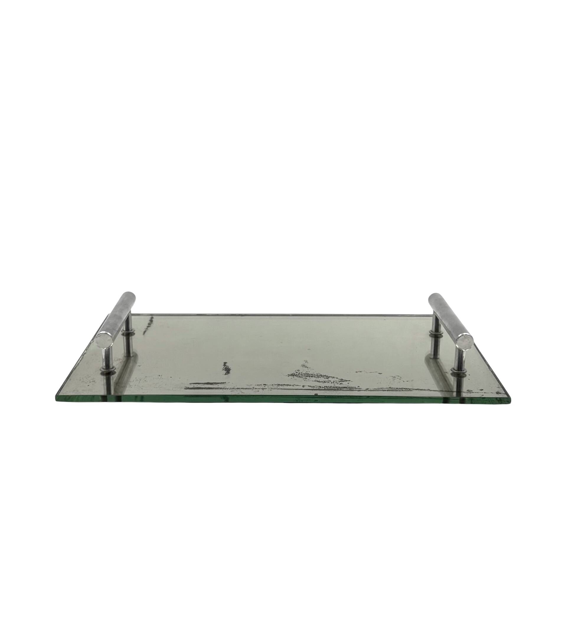 Modernist mirrored tray, France 1960