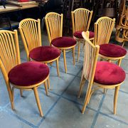 Set of 6 bistro chairs