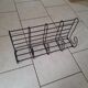 Vintage ikea tomado style wall coat rack metal