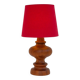 Mid-century modern Scandinavian oak table lamp from Möllers