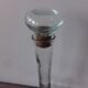 Glass bottle with its cap