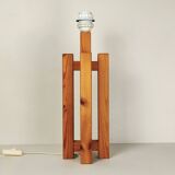 Pine lamp base