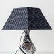 Lampe de table cubiste en céramique style Picasso espagnol Otero Regal