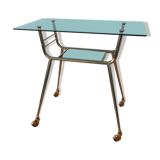 Vintage glass rolling dessert