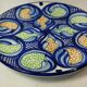 Spanish hand painted ceramic wall plate