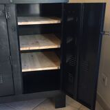 Industrial metal sideboard